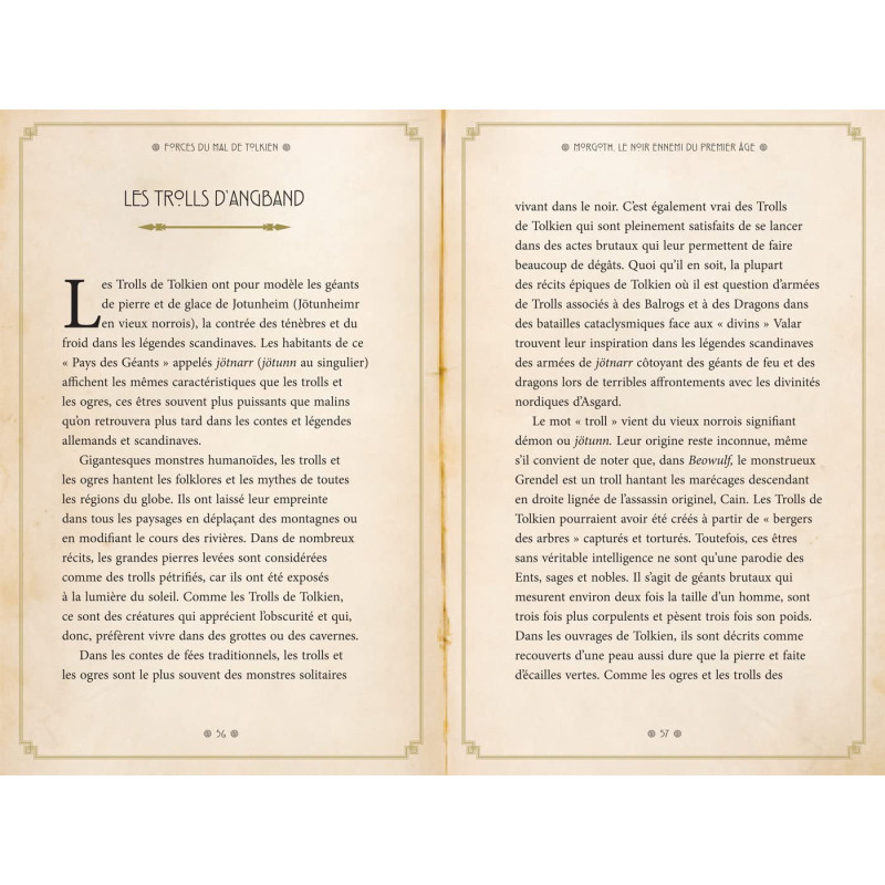 Forces du mal de Tolkien Tolkien (par David Day)