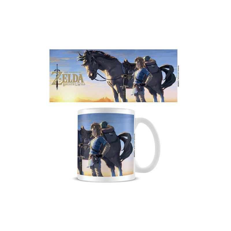 Zelda : Breath Of The Wild - Mug Link Epona