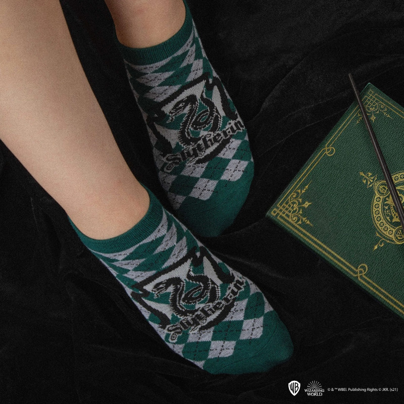 Harry Potter - 3 paires de socquettes Slytherin