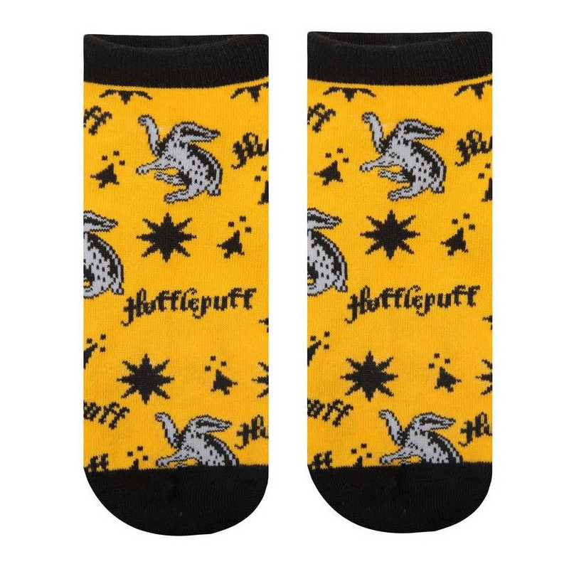 Harry Potter - 3 paires de socquettes Hufflepuff