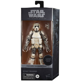 Star Wars - Black Series - 6 inch - Figurine Carbonized Scout Trooper (The Mandalorian)
