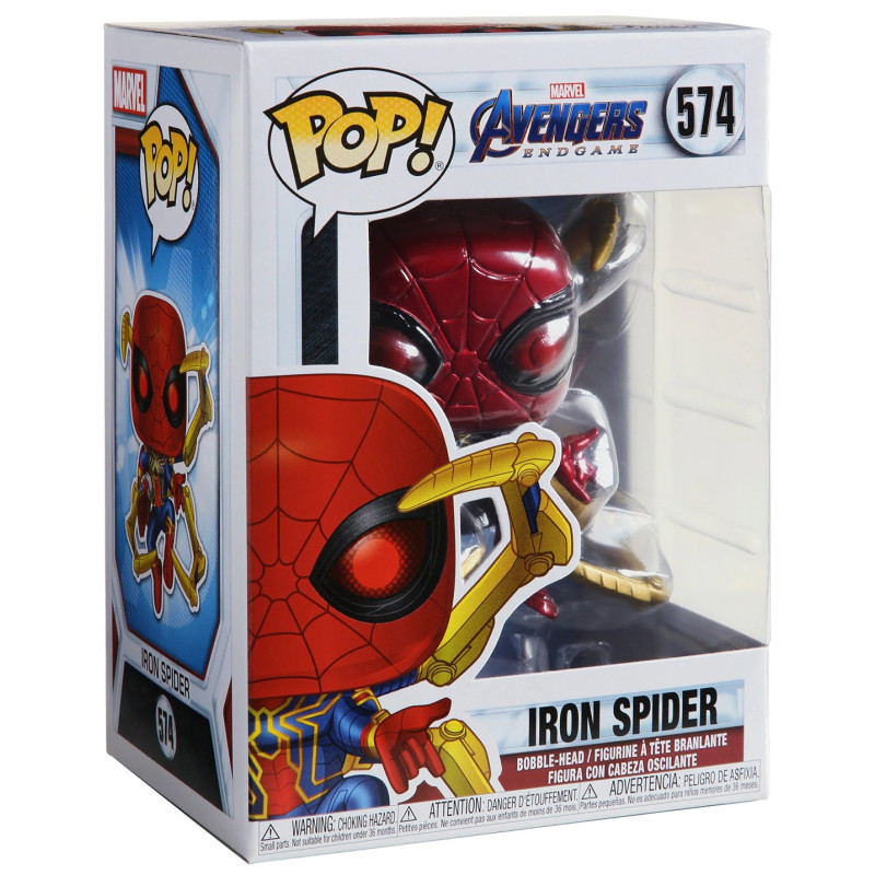 Marvel : Avengers Endgame - Pop! - Iron Spider w/Nano Gauntlet n°574