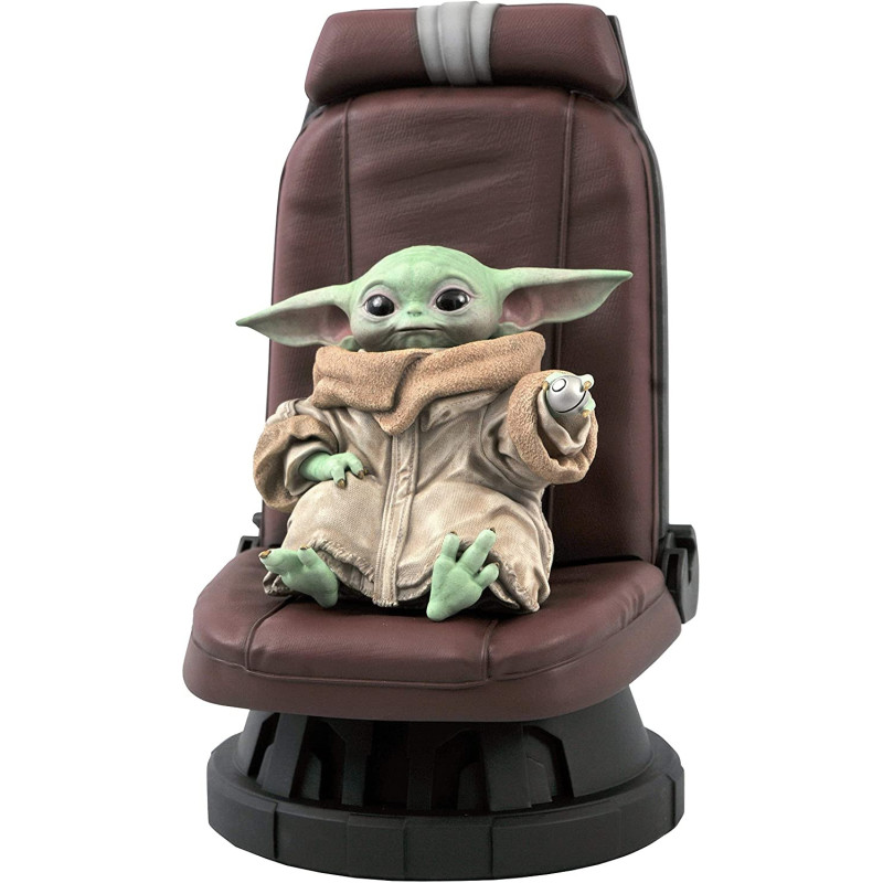 Star Wars : The Mandalorian - Statue 1/2 The Child in Chair 30 cm