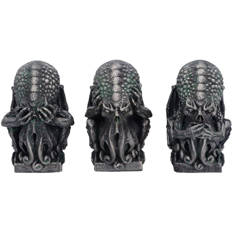 Cthulhu - Set de 3 figurines 7,6 cm Three Wise Cthulhu