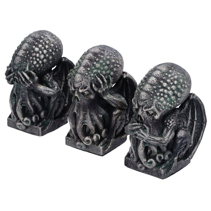 Cthulhu - Set de 3 figurines 7,6 cm Three Wise Cthulhu