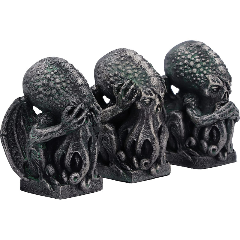 Cthulhu - Set de 3 figurines 7,6 cm Three Wise Cthulhu