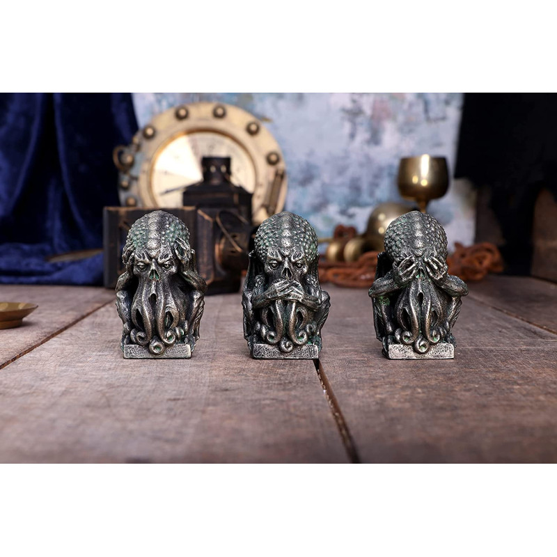 Cthulhu - Set de 3 figurines 7,6 cm Three Wise Cthulhu