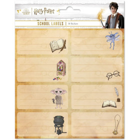 Harry Potter - 16 étiquettes autocollantes