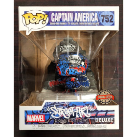 Marvel - Pop! Street Art Deluxe - Captain America n°752