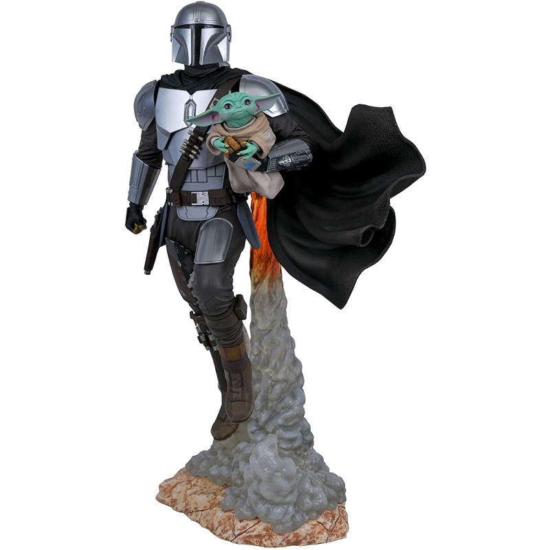 Star Wars : The Mandalorian - Statue 1/6 The Mandalorian & The Child 41 cm