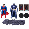 DC Comics Multiverse - Figurines Superman vs. Armored Batman 18 cm
