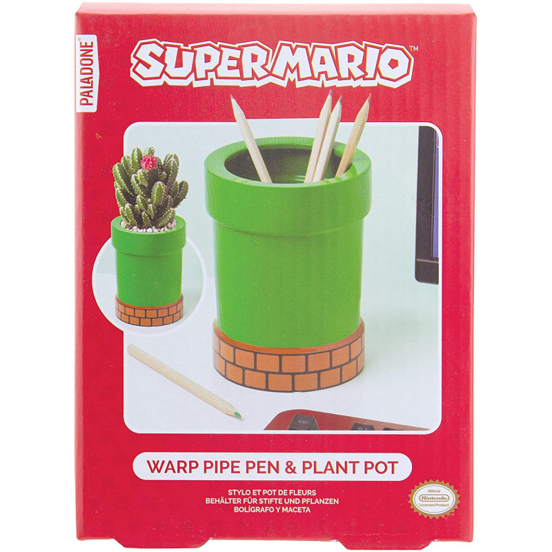 Super Mario - Pot en forme de Warp Pipe
