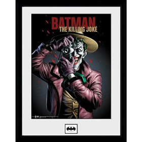 DC Comics - poster encadré The Joker Killing Joke 30 x 40 cm