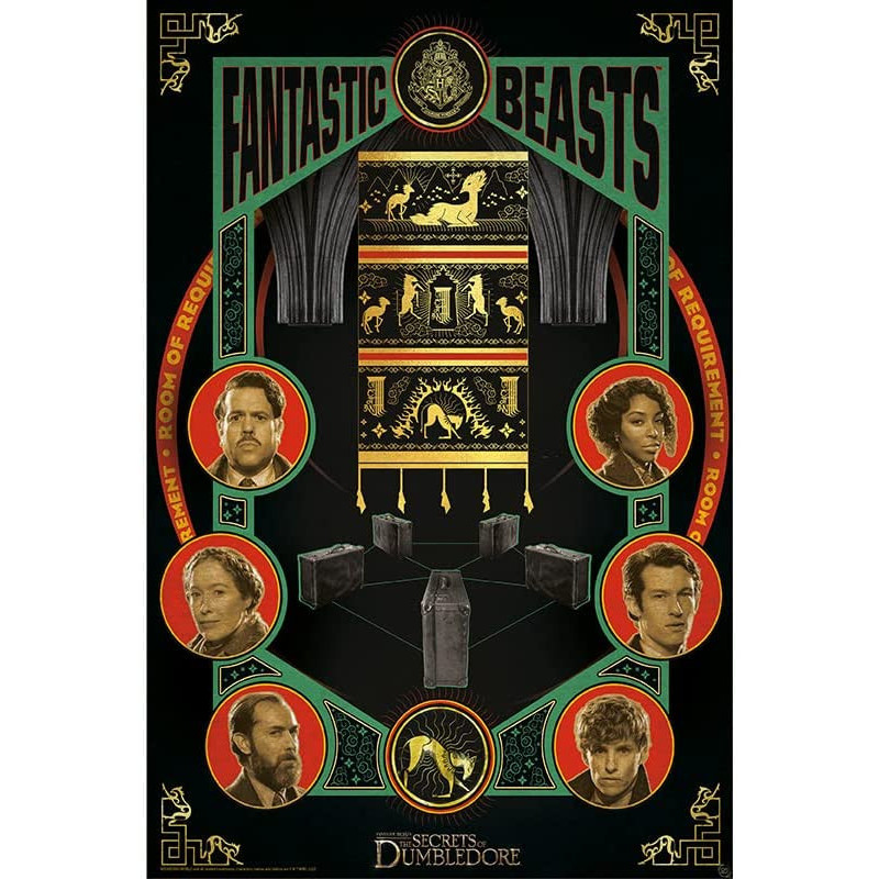 Fantastic Beasts 3 - Grand poster Casting (61 x 91,5 cm)
