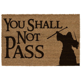 Lord of The Rings - Tapis Paillasson Gandalf You Shall Not Pass