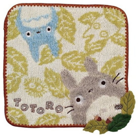 Mon voisin Totoro - Serviette Feuille de chêne 25 x 25 cm