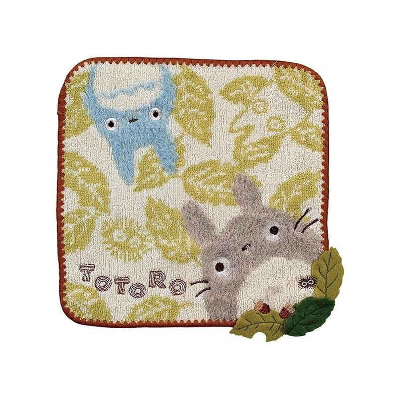 Mon voisin Totoro - Serviette Feuille de chêne 25 x 25 cm