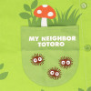 Mon voisin Totoro - Tablier Champignons (adulte)