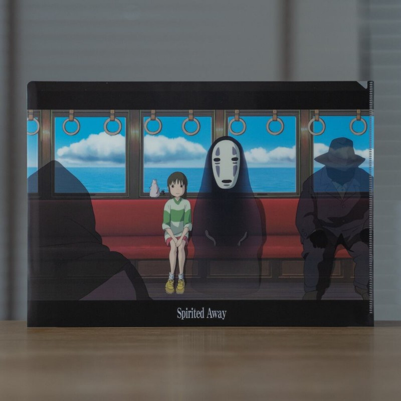 Spirited Away (Chihiro) - Chemise dossier A4 Dans le train
