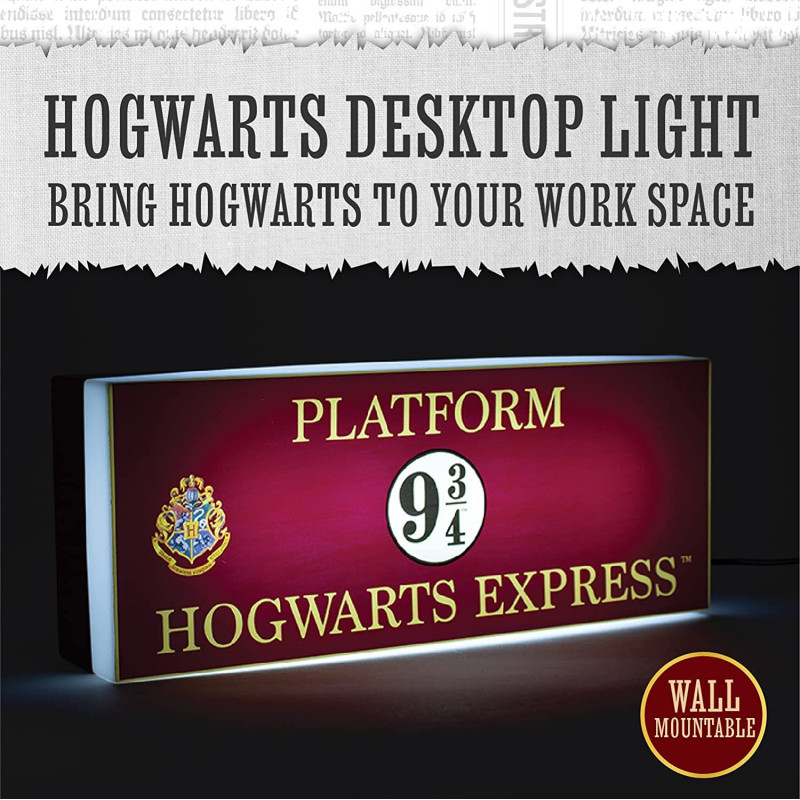 Harry Potter - Lampe Hogwarts Express Platform 9 3/4