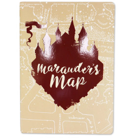 Harry Potter - Carnet A5 Marauder's Map