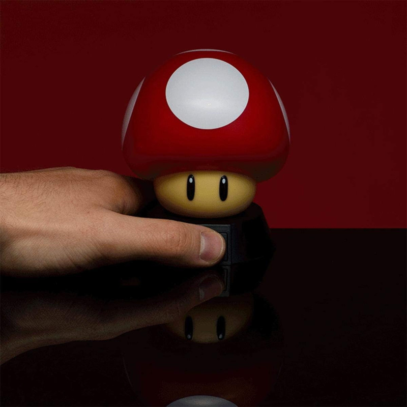 Super Mario - Lampe veilleuse Champignon rouge