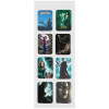 Harry Potter - Set de 8 autocollants lenticulaires