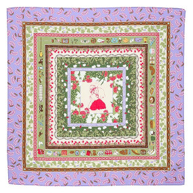 Kiki la petite Sorcicère - Napperon Le Monde de Kiki 53 x 53 cm