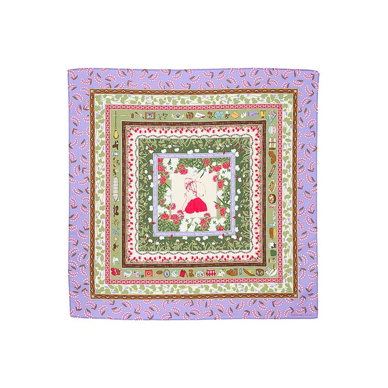 Kiki la petite Sorcicère - Napperon Le Monde de Kiki 53 x 53 cm