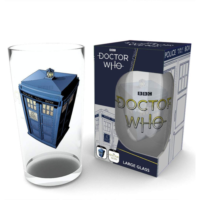 Doctor Who - Grand verre 400 ml Tardis