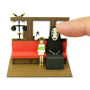 Spirited Away (Chihiro) - Miniaturart maquette papercraft Chihiro Kaonashi Train