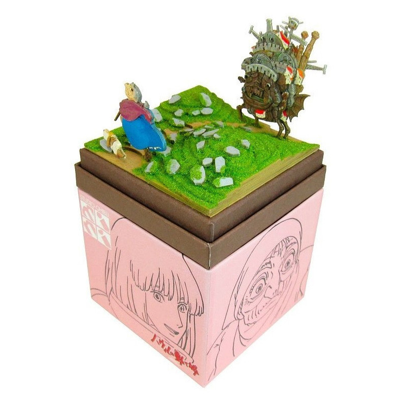 Le Chateau Ambulant Miniaturart Maquette Papercraft Sophie Moving Castle Imagin Eres
