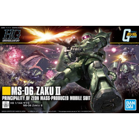 Gundam - HGUC Ms-06 Zaku II