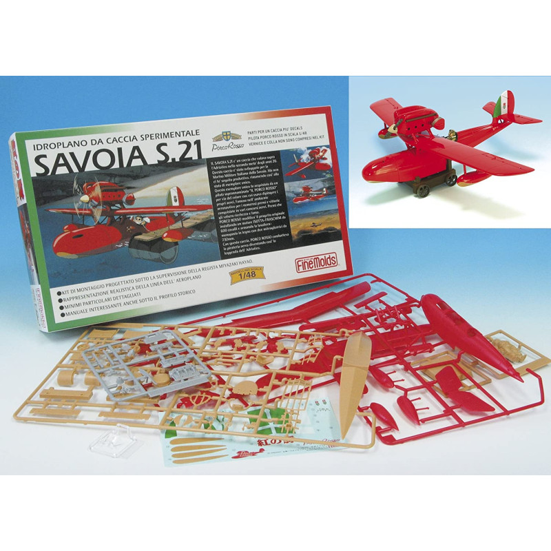 Porco Rosso - Maquette Model Kit 1/48 Savoia S.21