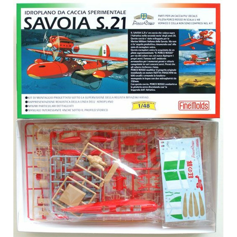 Porco Rosso - Maquette Model Kit 1/48 Savoia S.21