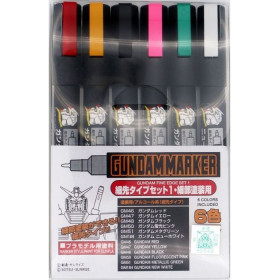 Gundam - Set de marqueurs Fine Edge Set 1