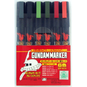 Gundam - Set de marqueurs Zeon
