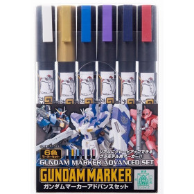 Gundam - Set de marqueurs Advanced