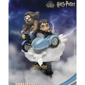 Harry Potter - Figurine Diorama D-Stage Hagrid & Harry Standard Version 15 cm
