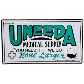 The Return of the Living Dead - Panneau métallique Uneeda Medical Supply