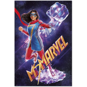Marvel Studios : Ms Marvel - Grand poster Super Hero (61 x 91,5 cm)
