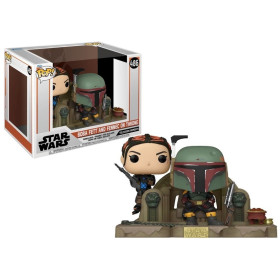 Star Wars : The Book of Boba Fett - Pop! - Boba Fett & Fennec Shand Throne n°486