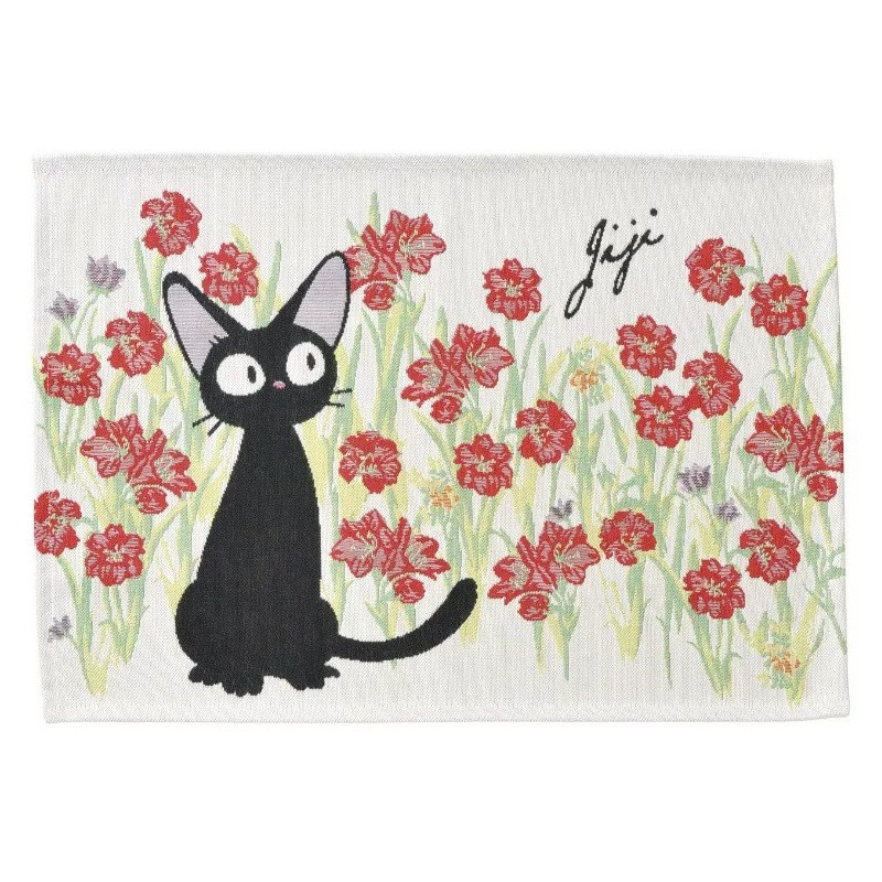 Kiki la petite Sorcière - Set de table Jiji Fleurs Rouges