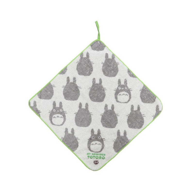 Mon voisin Totoro - Serviette à passant silhouette Totoro 33 x 33 cm