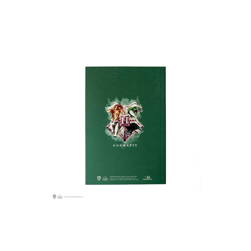 Harry Potter - Carnet souple Slytherin