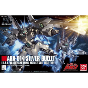 Gundam - HGUC 1/144 ARX-014 Silver Bullet