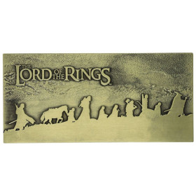 Lord of the Rings - Panneau métal The Fellowship 5000 exemplaires