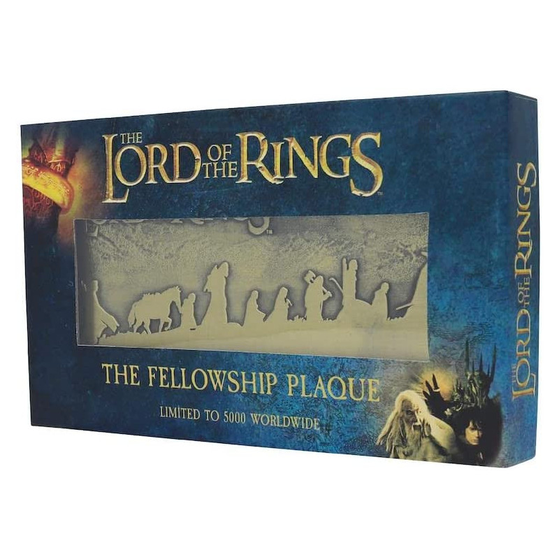 Lord of the Rings - Panneau métal The Fellowship 5000 exemplaires
