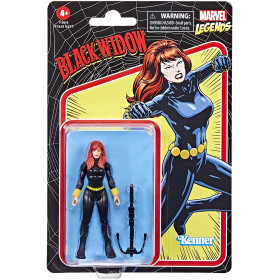 Marvel Legends - Kenner Retro Collection Series 9 cm - Black Widow