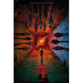 Stranger Things - grand poster Season 4 Teaser (61 x 91,5 cm)